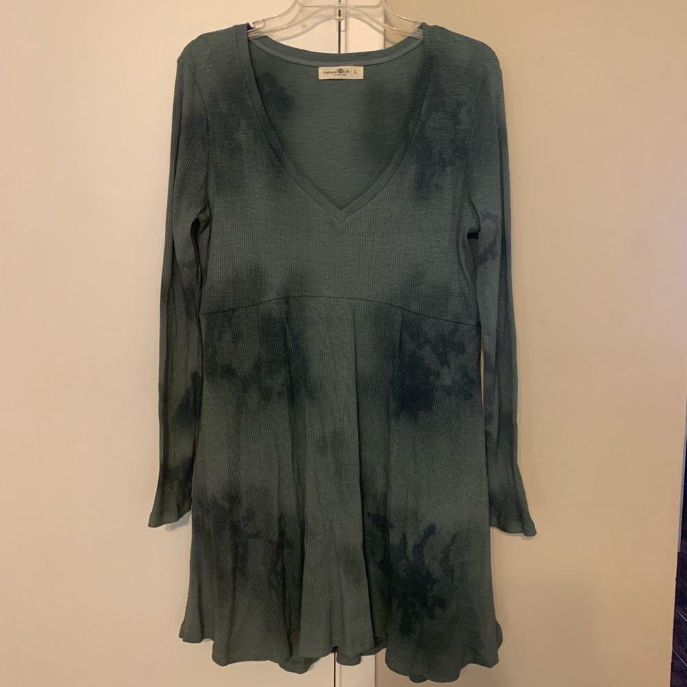 Natural Life Tie-Dye Josie Dress, Size Large